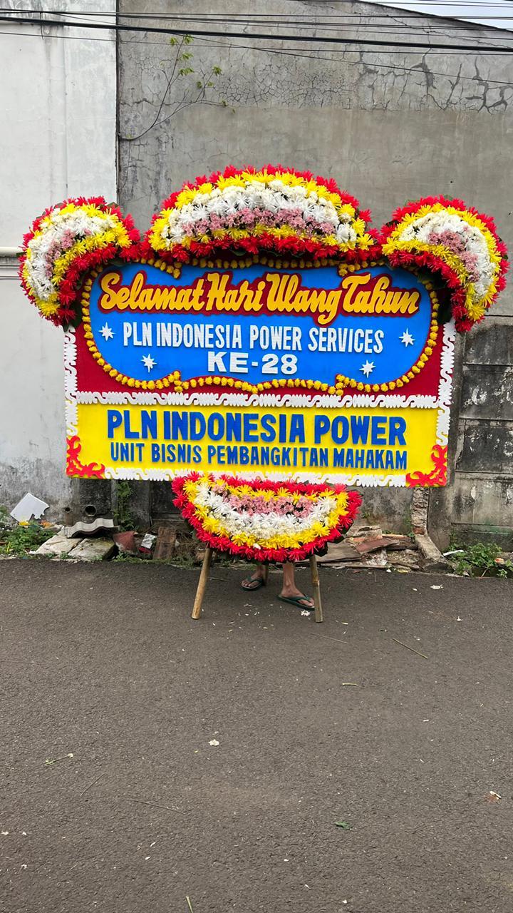 Bunga papan selamat hari ulang tahun Cikupa PLN Indonesia Power Services ke-28